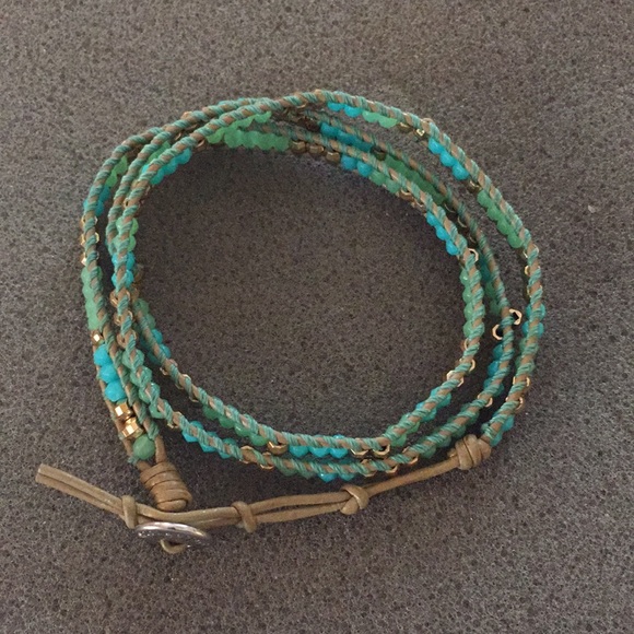 Stella & Dot Triple Wrap Wanderlust Bracelet - Picture 2 of 9